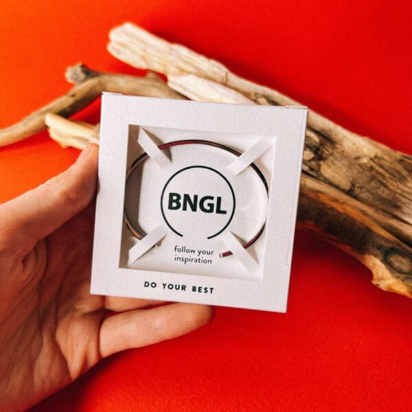 Браслет с гравировкой "Do your best", ювелирная сталь, РФ