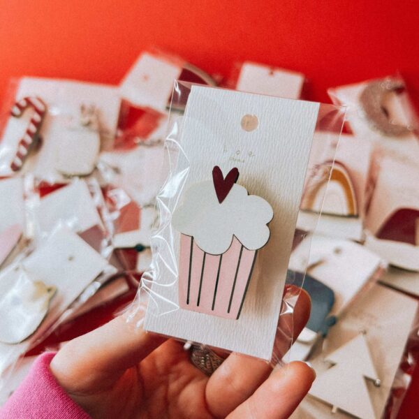 Прищепка на подарок "Кекс", РБ