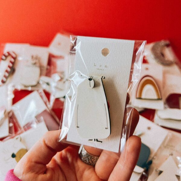 Прищепка на подарок "Мишка", РБ