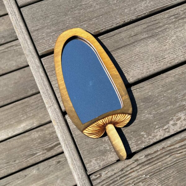 Деревянное зеркало "Сморчок", РБ