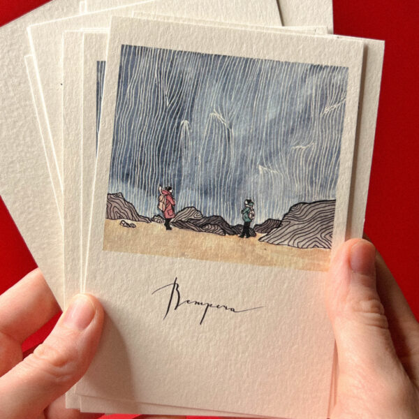 Открытка «Встреча», 9 × 13 см, РФ