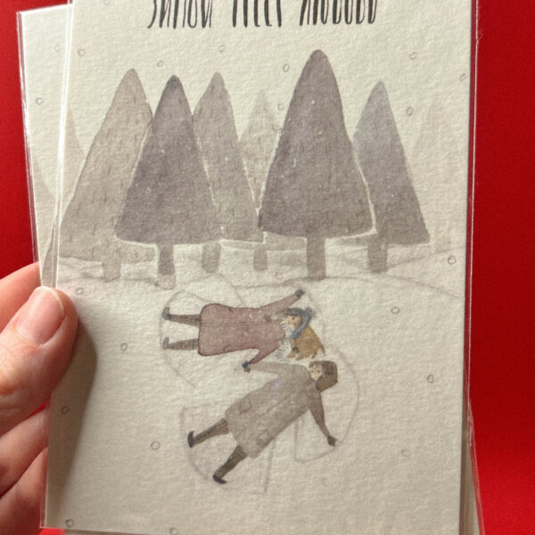 Открытка «Зимой греет любовь», 10 × 15 см, РФ