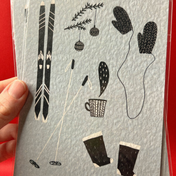 Открытка «Зимний день», 10 × 15 см, РФ