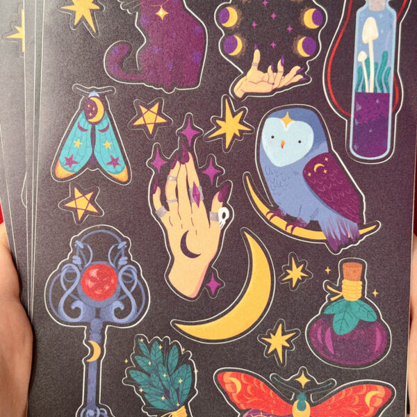 Стикер-пак "Лес", винил, А5, РФ