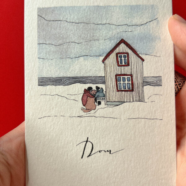 Открытка «Дом», 9 × 13 см, РФ