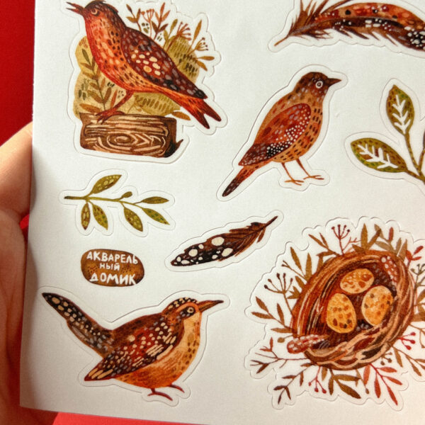 Стикер-лист "Трель", винил, РФ