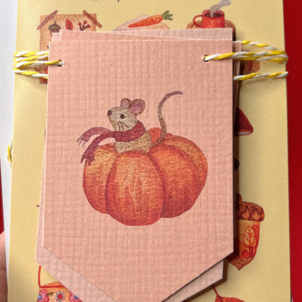 Бумажная гирлянда "Осенняя", 1.3 м, РФ