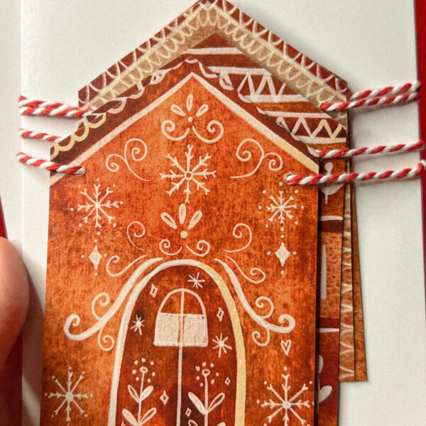 Бумажная гирлянда "Домики", 1.3 м, РФ