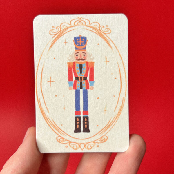 Мини-открытка «Щелкунчик», 5,5 × 8,5 см, РФ