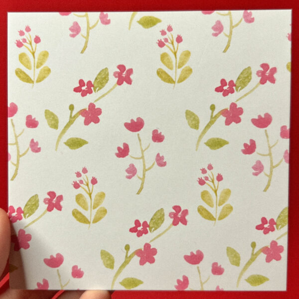 Открытка «Цветы», 10 × 10 см, РФ