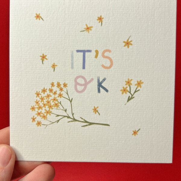 Открытка «Все хорошо», 10 × 10 см, РФ