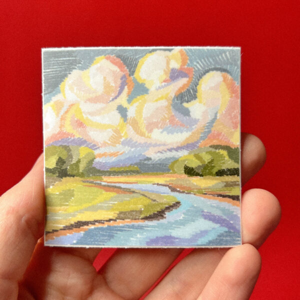 Одиночный стикер "Пейзаж", винил, РФ