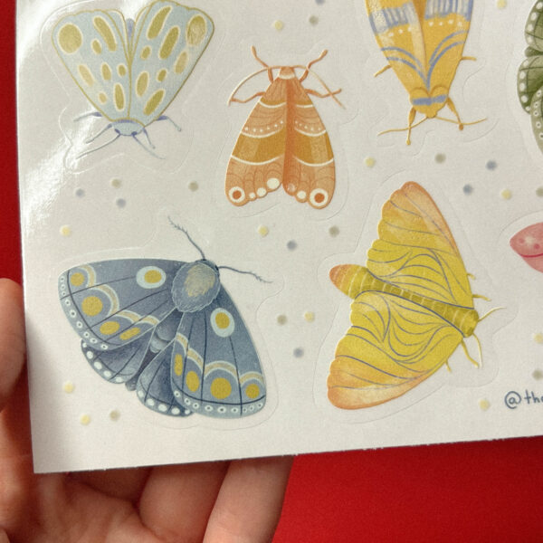 Стикер-пак «Бабочки», винил, А6, РФ