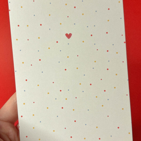 Открытка «Маленькое красное сердечко», 10 × 15 см, РФ