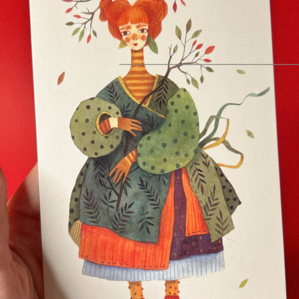 Открытка «Лесная фея», 10 × 15 см, РФ