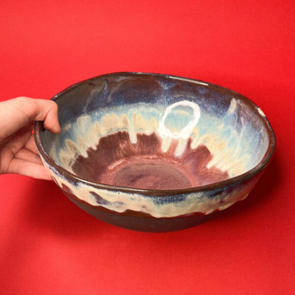 Керамический салатник "На душе вьюга", РФ