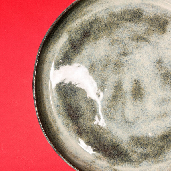 Тарелка с высоким бортом "Лесная тень", керамика, РФ