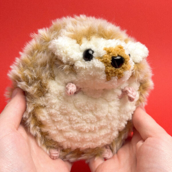 Вязанная игрушка "Мягкий ежик", РФ