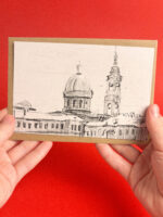 Открытка "Санкт-Петербург. Казанский собор и Думская башня", 10 х 15 см, РФ